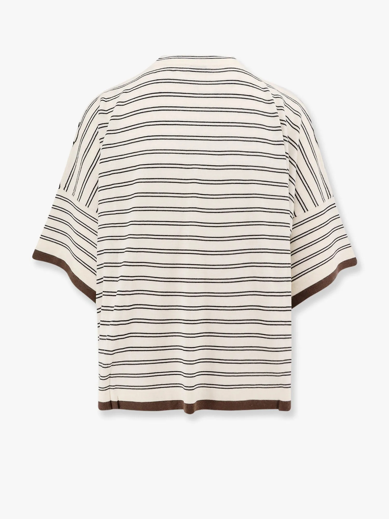 Wool and cashmere sweater with striped motif sold by Lord & Taylor product image thumbnail 5