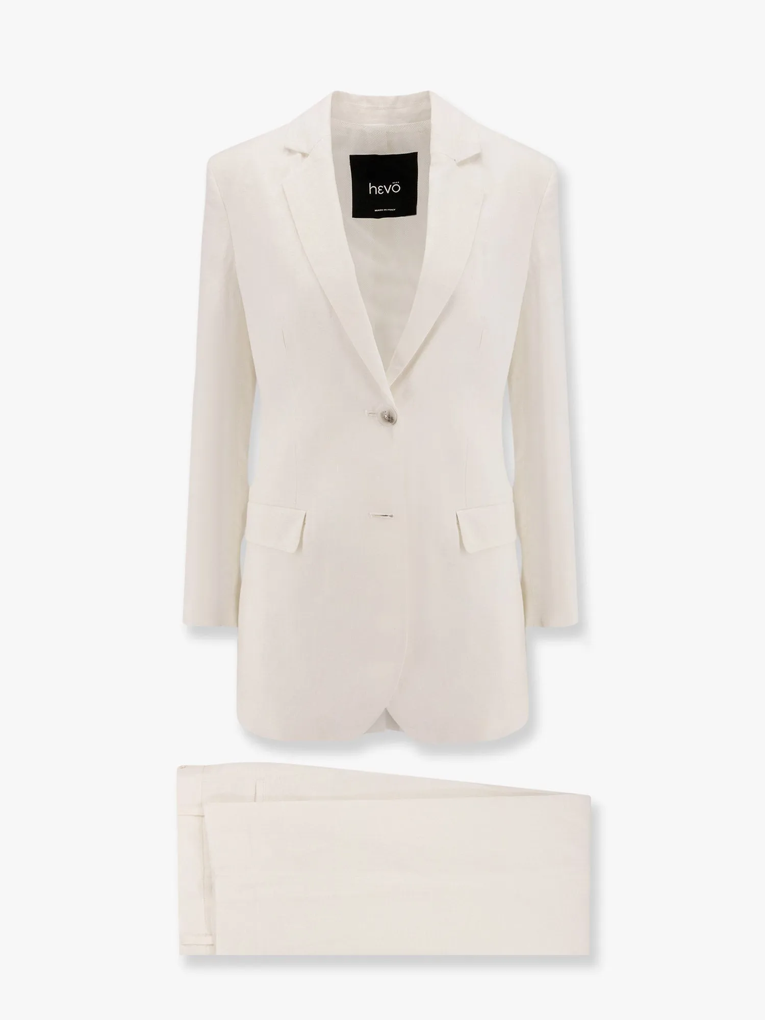 Dresses Hevo - Frigole Linen Tailleur - Woman - 40 - White sold by Lord & Taylor