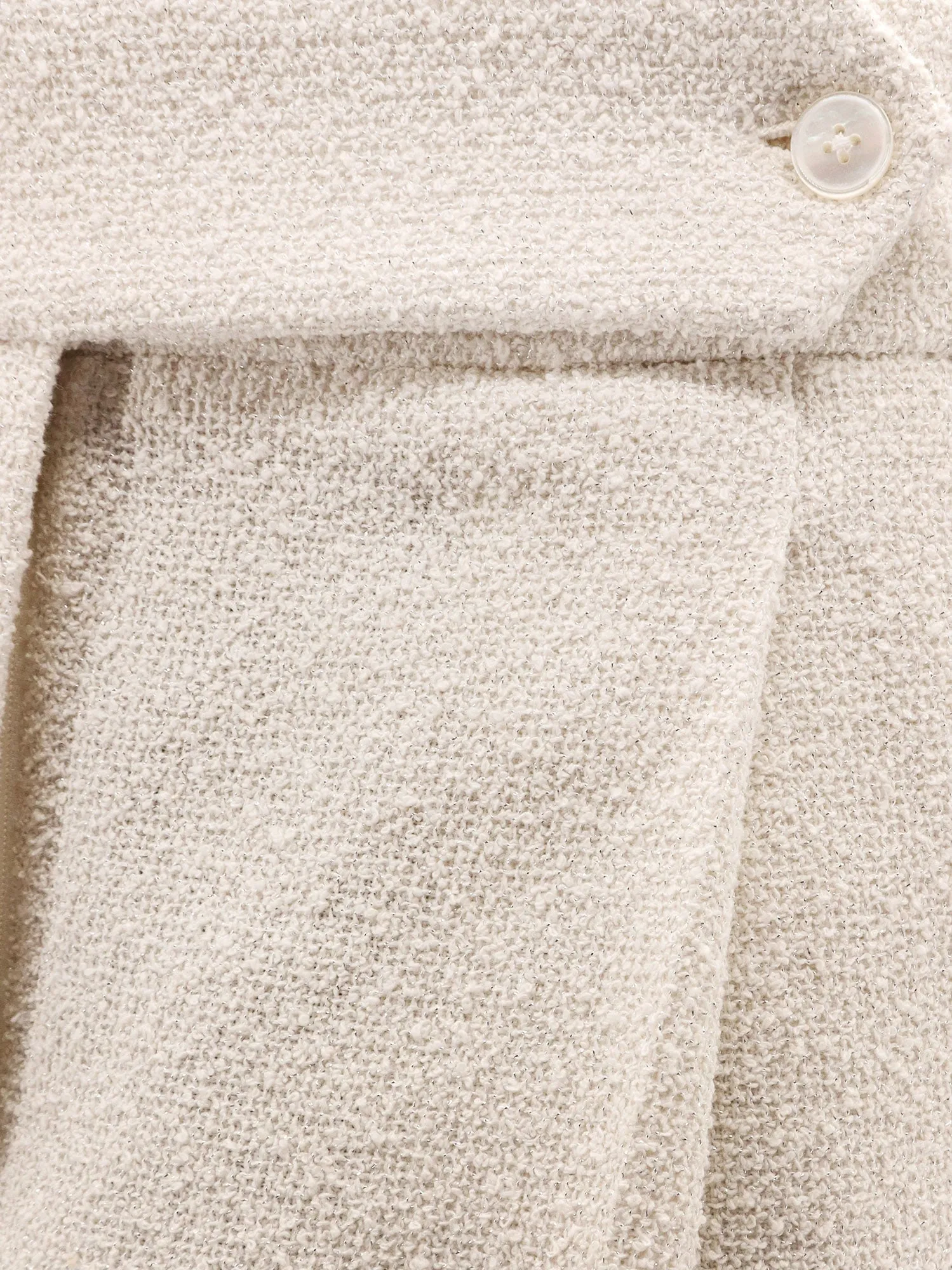 Fabric Shorts with Lurex Effect sold by Lord & Taylor product image thumbnail 3