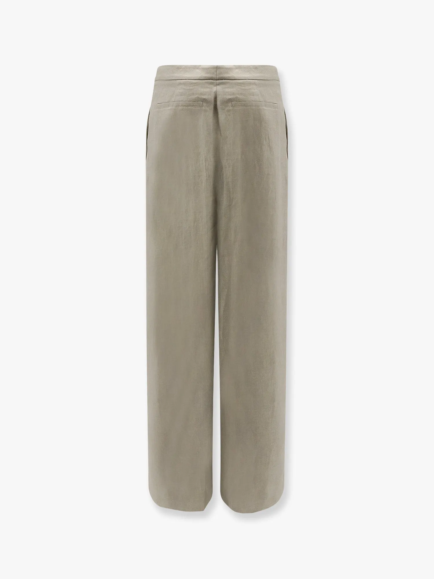 Linen trouser with pinces sold by Lord & Taylor product image thumbnail 2