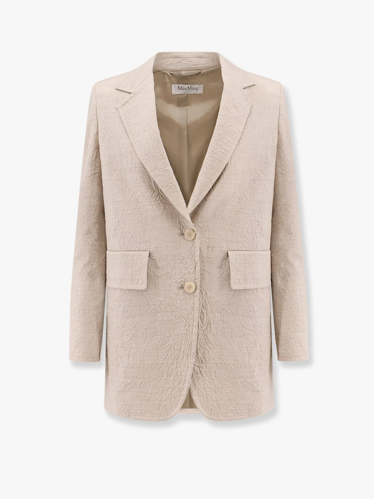 Acacia 1234 max mara sfilata wool blazer with rippled appearance sold by Lord & Taylor