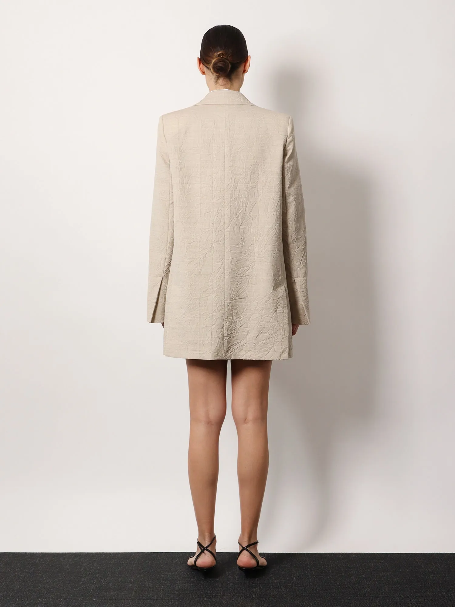 Acacia 1234 max mara sfilata wool blazer with rippled appearance sold by Lord & Taylor product image thumbnail 3