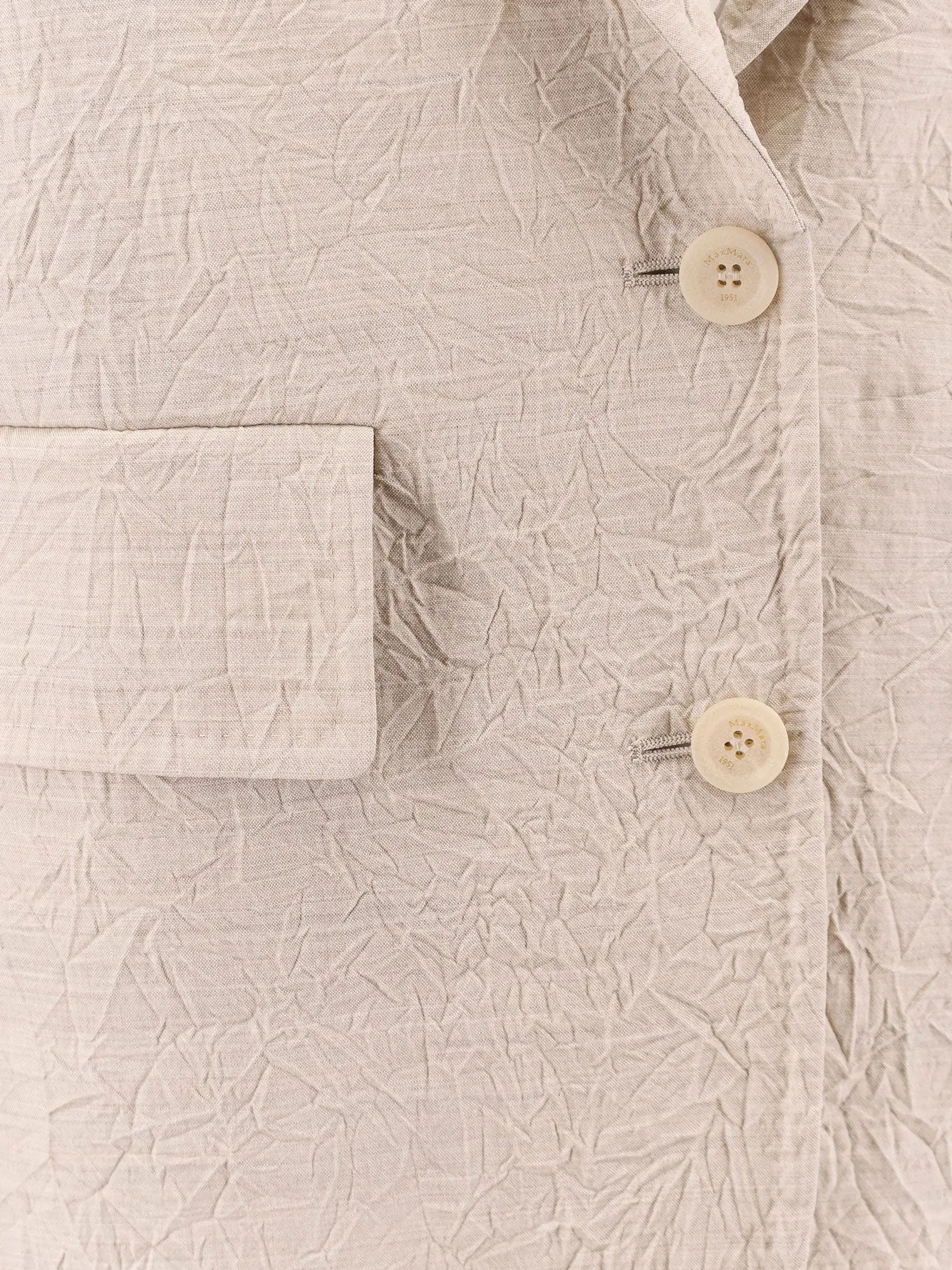 Acacia 1234 max mara sfilata wool blazer with rippled appearance sold by Lord & Taylor product image thumbnail 5