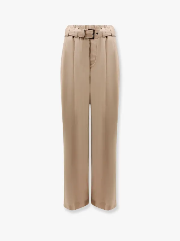 Trouser with belt and monili detail sold by Lord & Taylor
