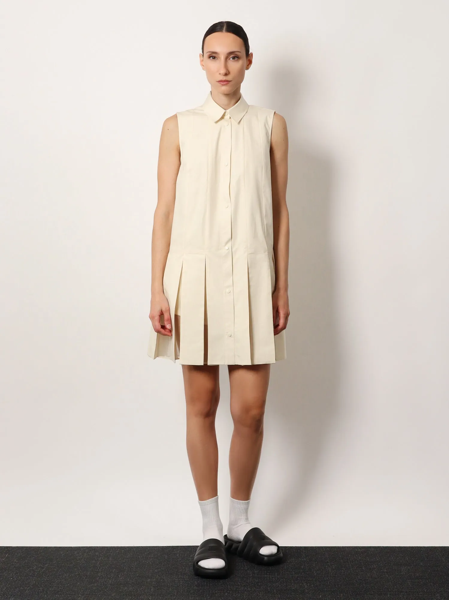 Cotton and silk mini chemisier dress sold by Lord & Taylor product image thumbnail 2