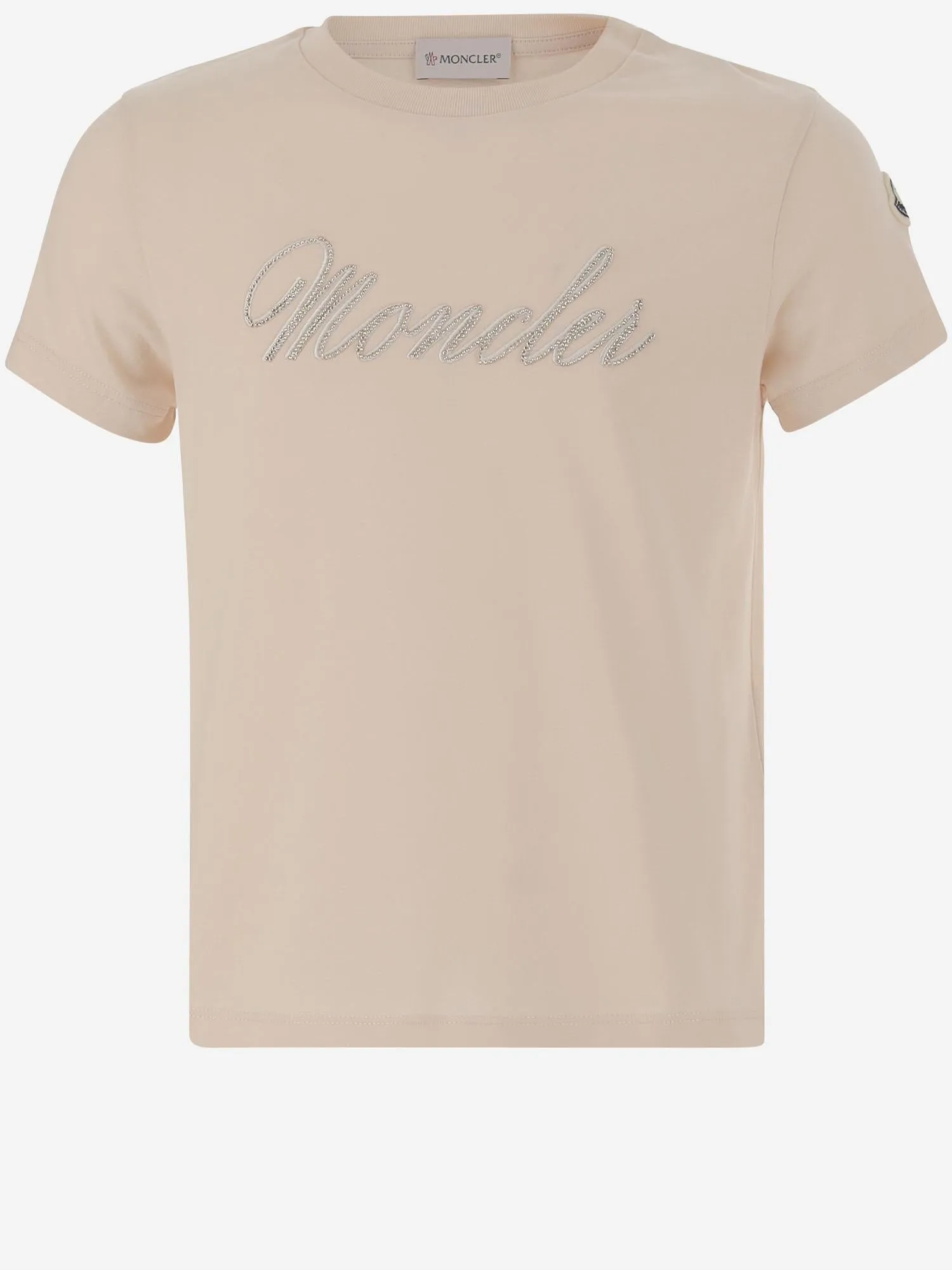 Cotton T-Shirt with Rhinestone Logo sold by Lord & Taylor product image thumbnail 2