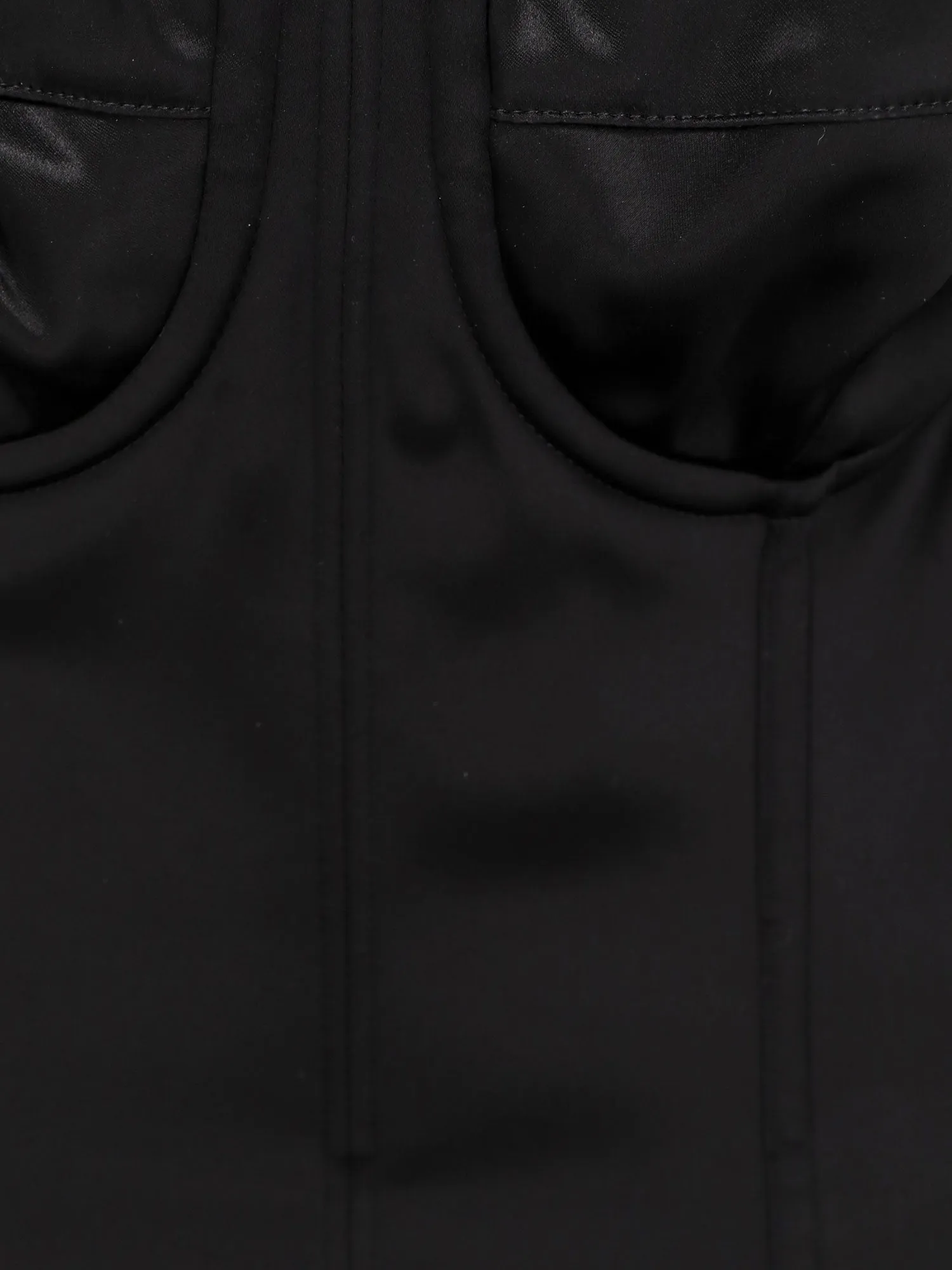 Satin Dress with Bustier Detail sold by Lord & Taylor product image thumbnail 4