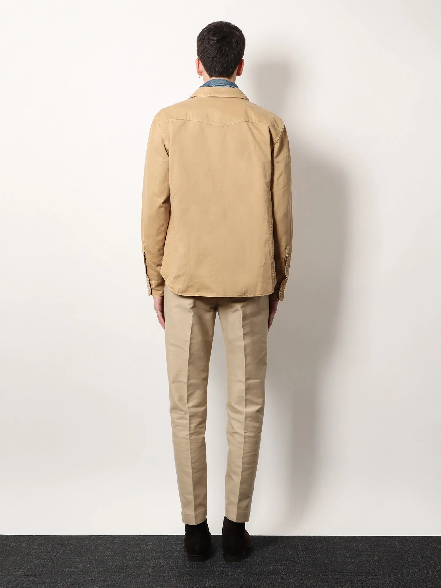 Cotton shirt with pockets and stitching sold by Lord & Taylor product image thumbnail 3