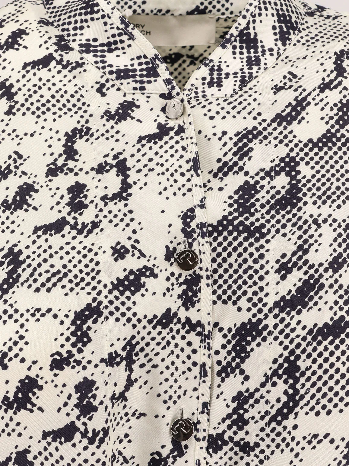 Silk Dress with Pixelated Logo Print sold by Lord & Taylor product image thumbnail 3