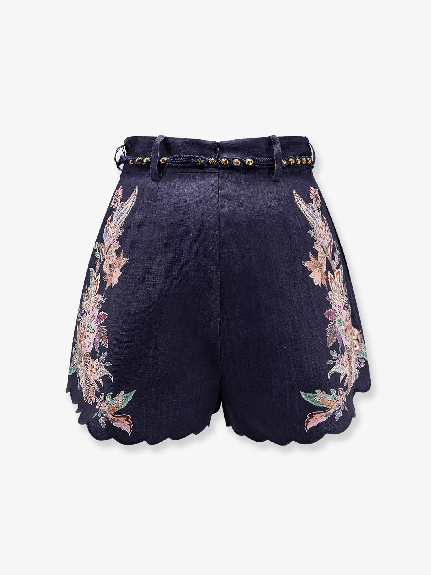 Rhiannon tuck linen short sold by Lord & Taylor product image thumbnail 4