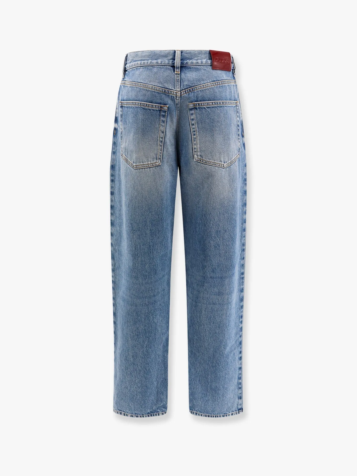 Boyfriend jeans with gucci rosso ancora tag sold by Lord & Taylor product image thumbnail 5
