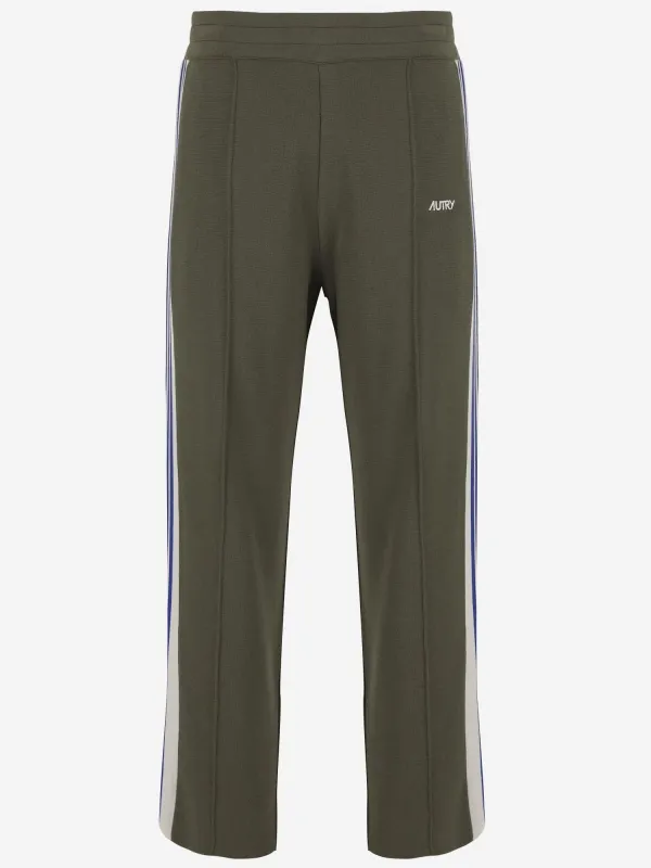 Viscose Blend Logo Pants sold by Lord & Taylor