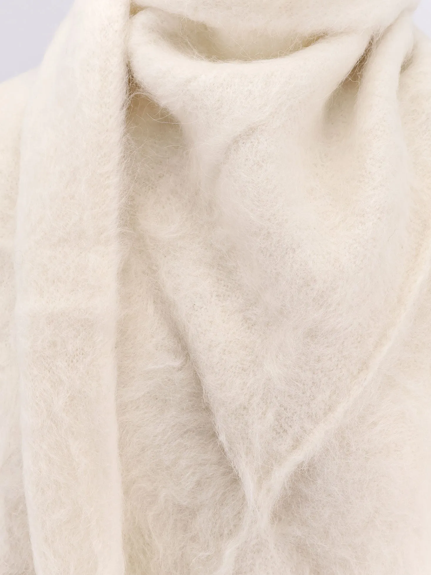 Draped-scarf alpaca blend sweater sold by Lord & Taylor product image thumbnail 5