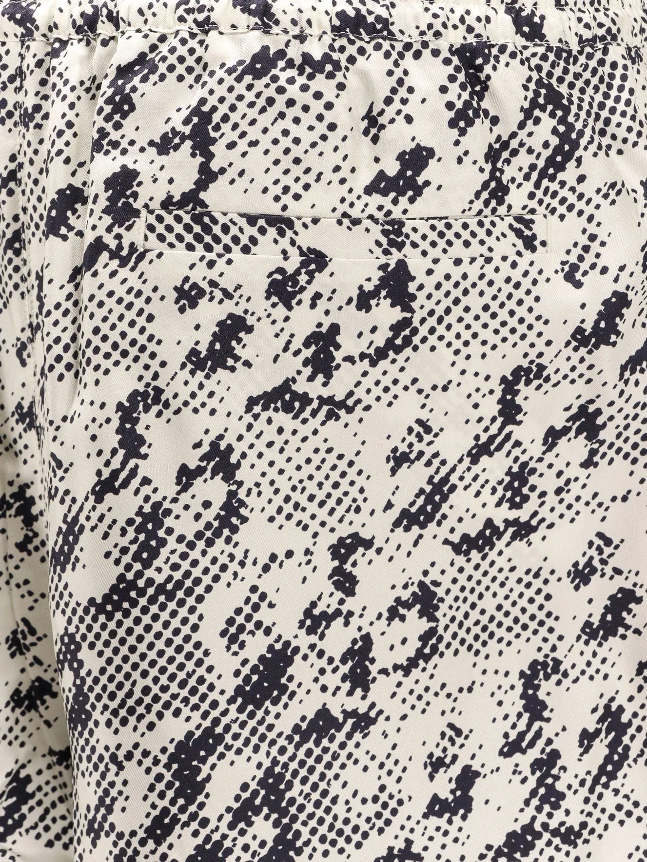 Silk Shorts with Pixelated Logo sold by Lord & Taylor product image thumbnail 3