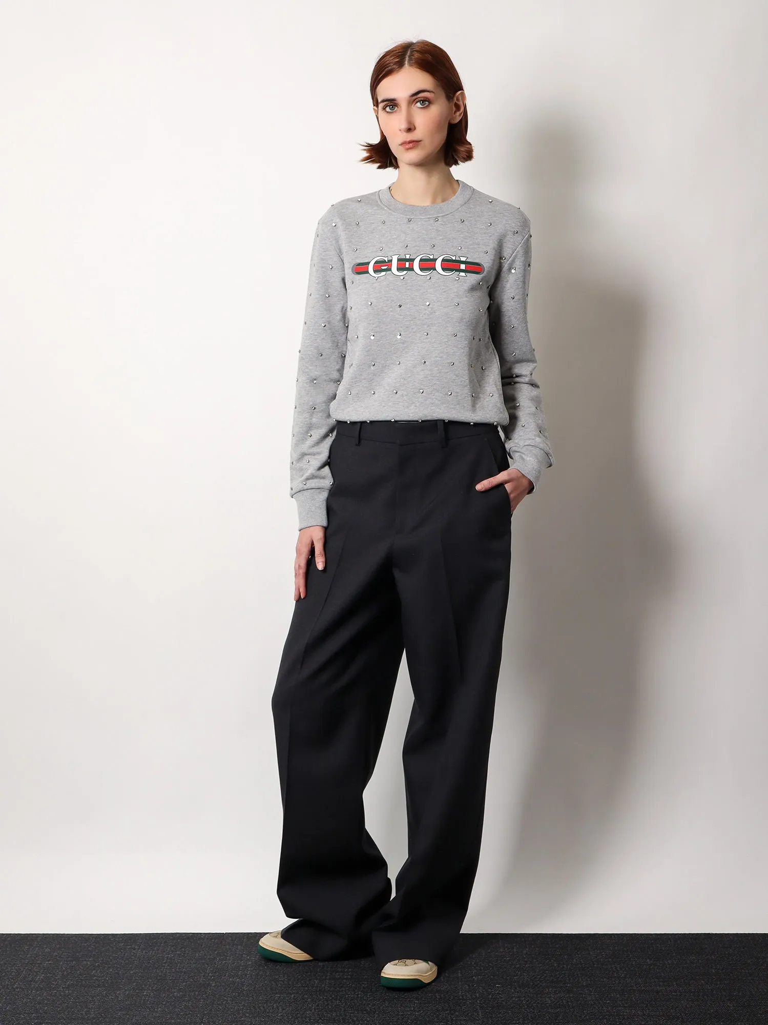 Cotton Sweatshirt with Rhinestones sold by Lord & Taylor product image thumbnail 2