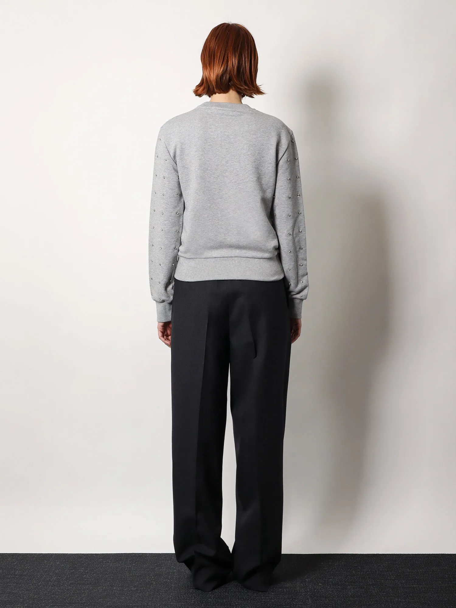 Cotton Sweatshirt with Rhinestones sold by Lord & Taylor product image thumbnail 3