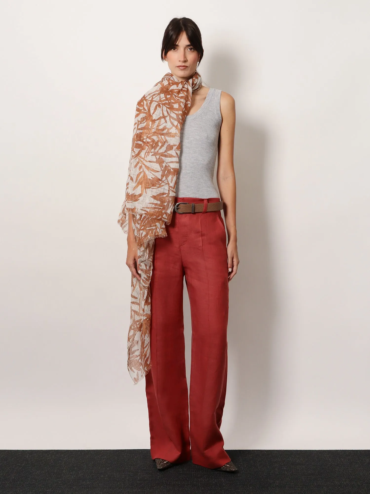 Cashmere and wool tank top with monili detail sold by Lord & Taylor product image thumbnail 2