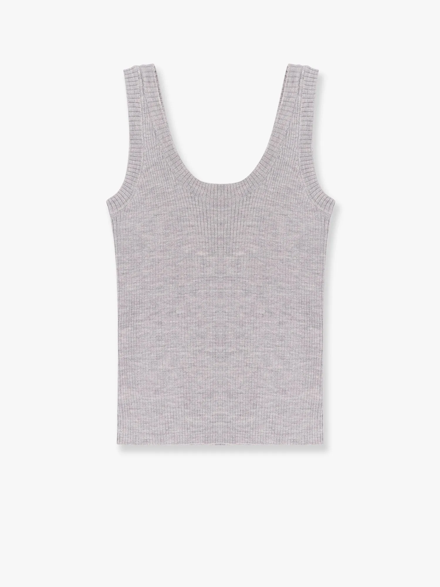 Cashmere and wool tank top with monili detail sold by Lord & Taylor