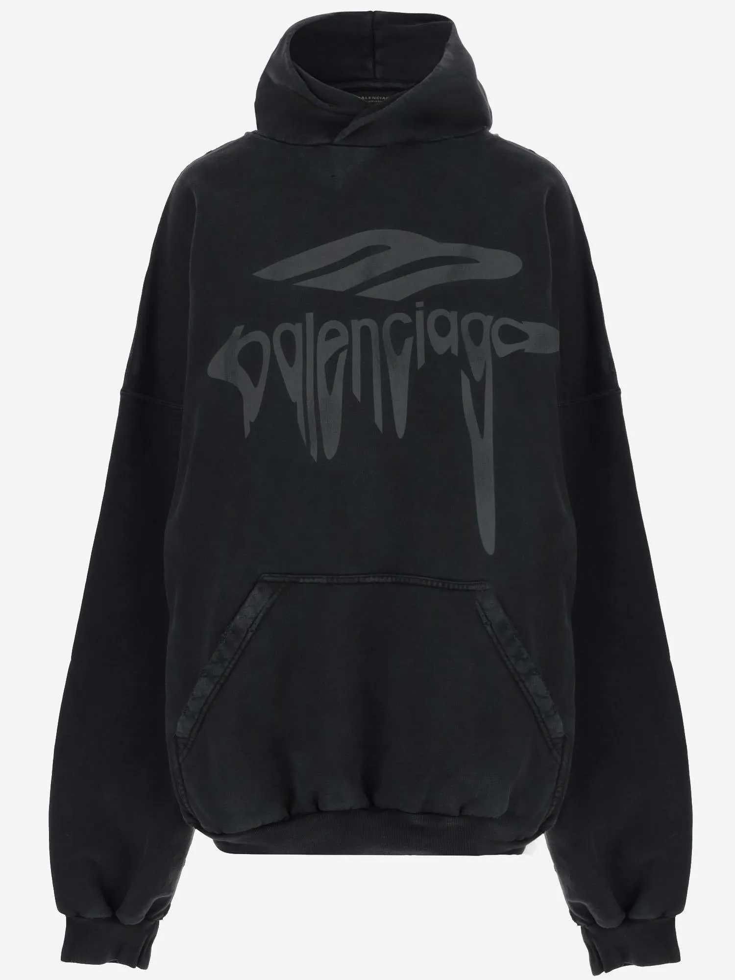 3B LIQUIFIED COTTON SWEATSHIRT WITH LOGO sold by Lord & Taylor product image thumbnail 2