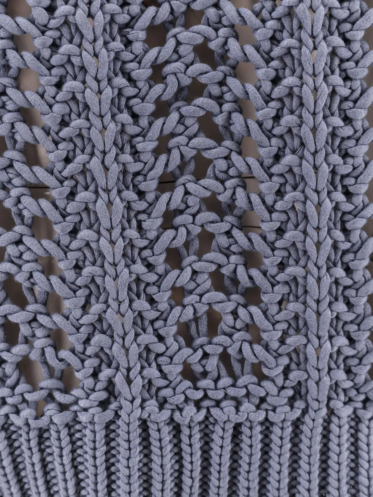 Cotton ribbed net sweater sold by Lord & Taylor product image thumbnail 5