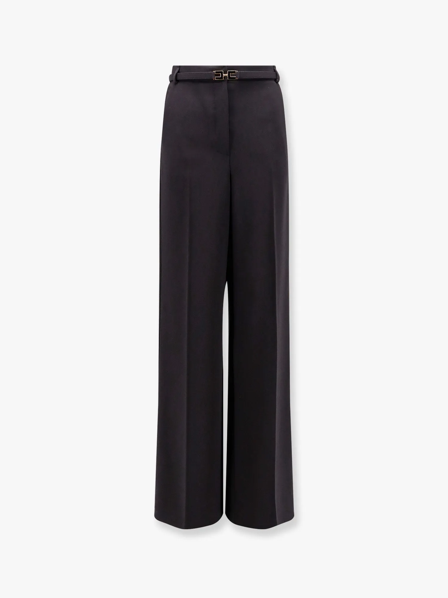 Tuxedo trouser with belt and enamelled detail sold by Lord & Taylor