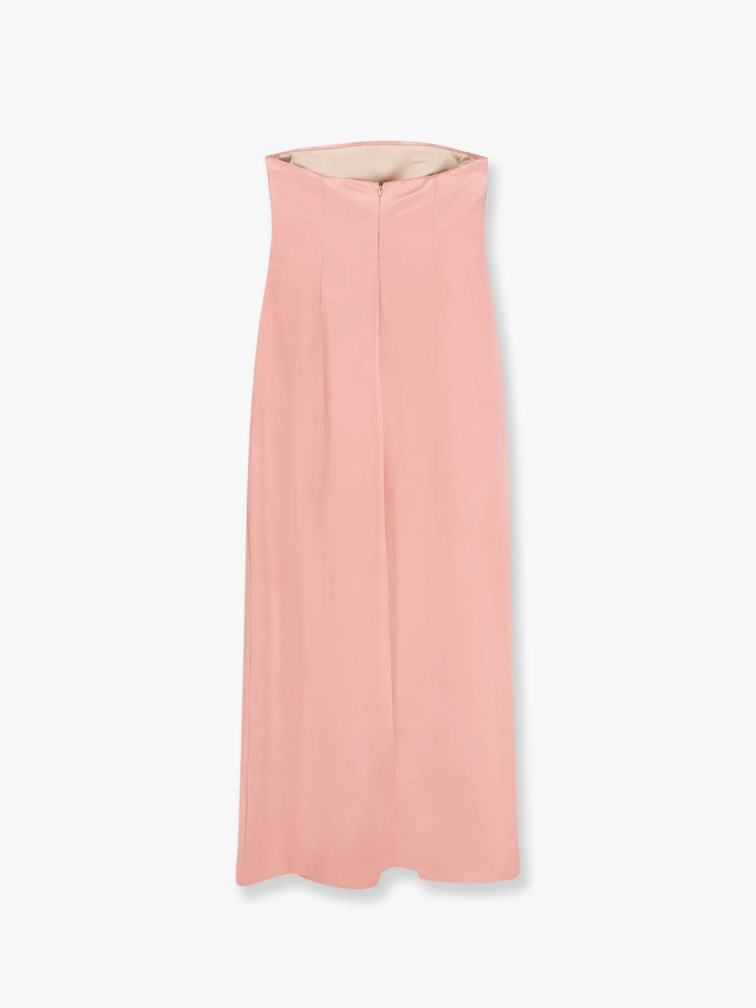 Satin long dress with bustier sold by Lord & Taylor product image thumbnail 5
