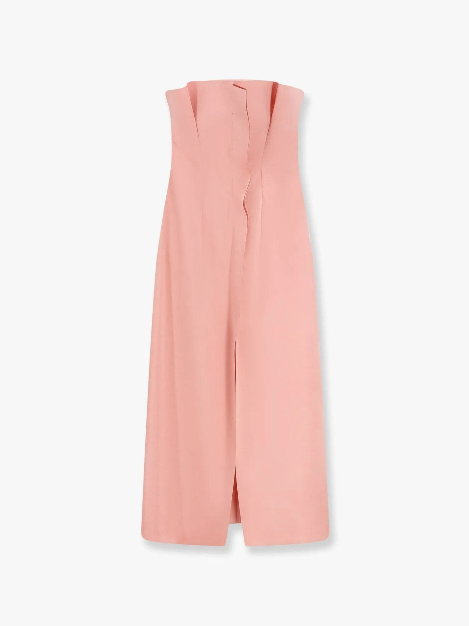 Satin long dress with bustier sold by Lord & Taylor