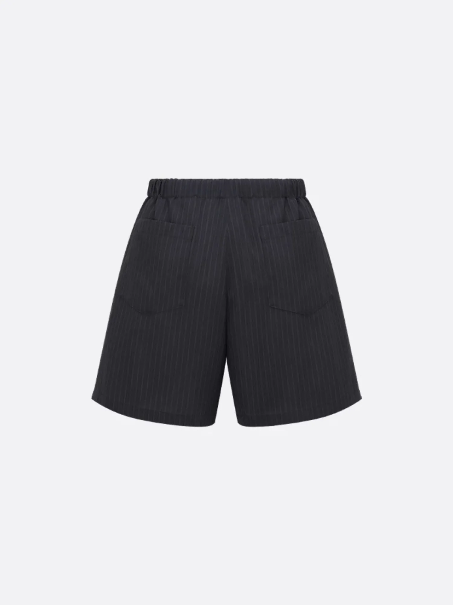 Striped Wool Bermuda Shorts sold by Lord & Taylor product image thumbnail 2