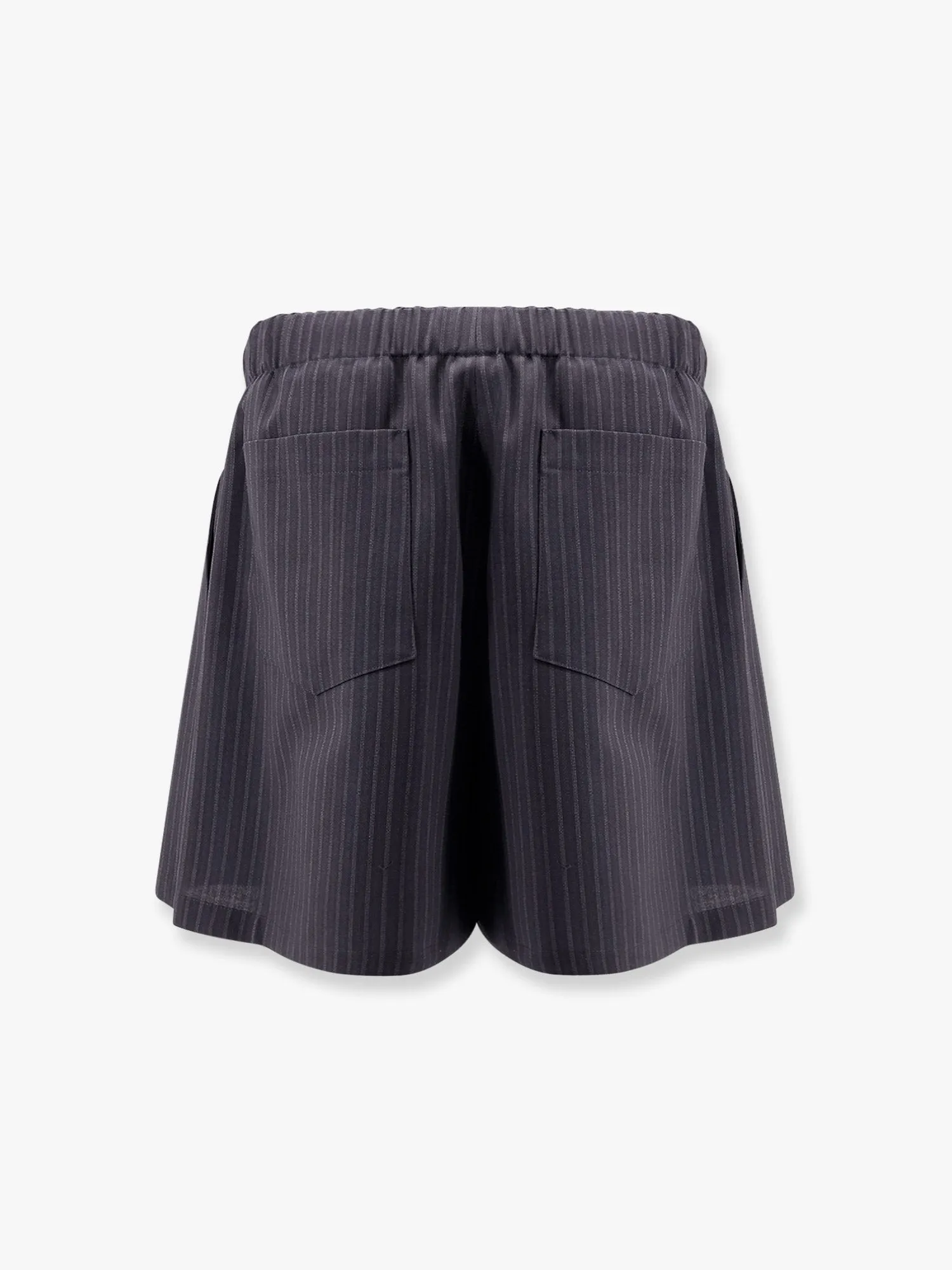 Striped Wool Bermuda Shorts sold by Lord & Taylor product image thumbnail 3