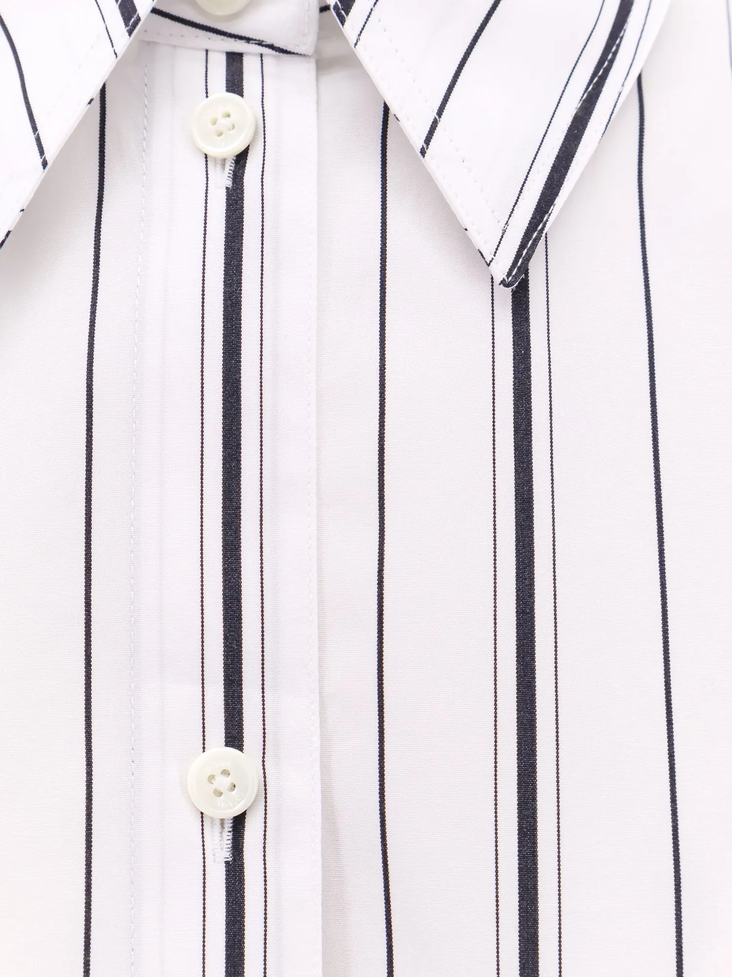 Organic cotton shirt with striped motif sold by Lord & Taylor product image thumbnail 5