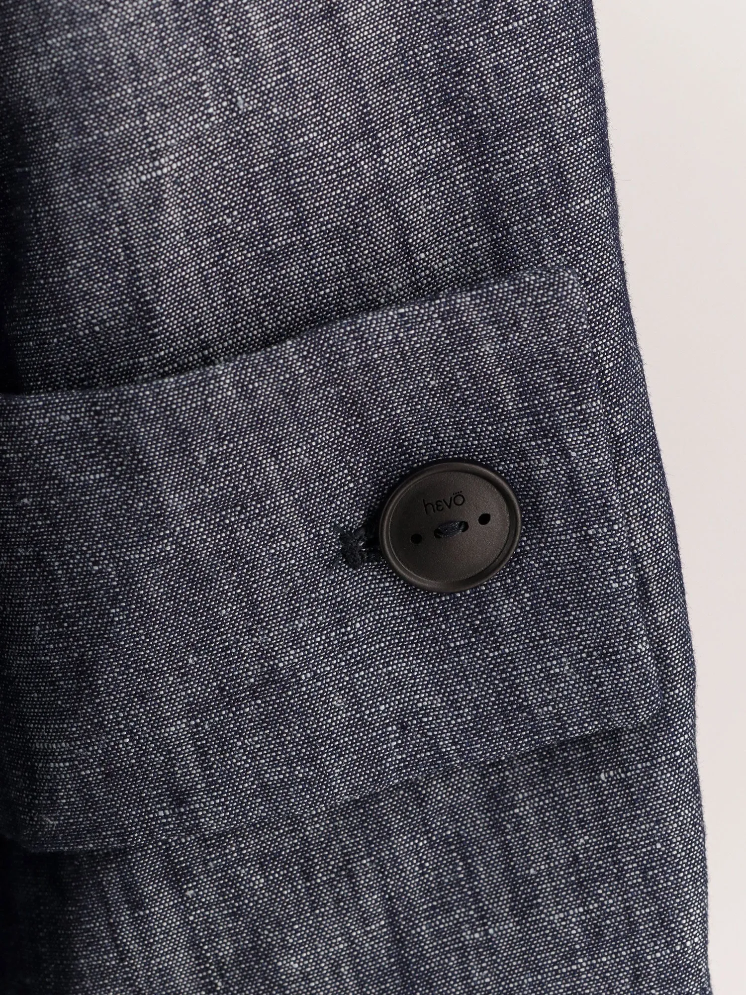 Margherita linen and cotton trench coat with denim effect sold by Lord & Taylor product image thumbnail 3