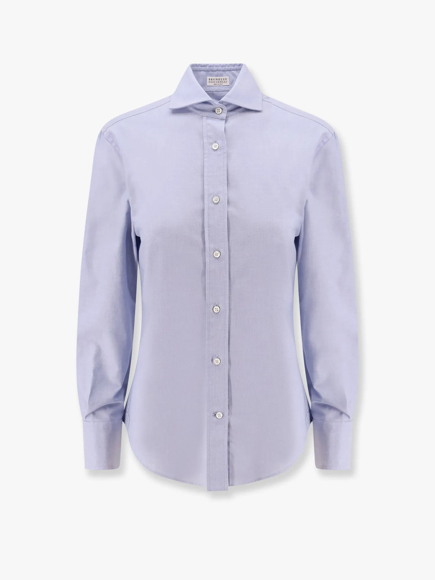 Classic cotton shirt with monili detail sold by Lord & Taylor