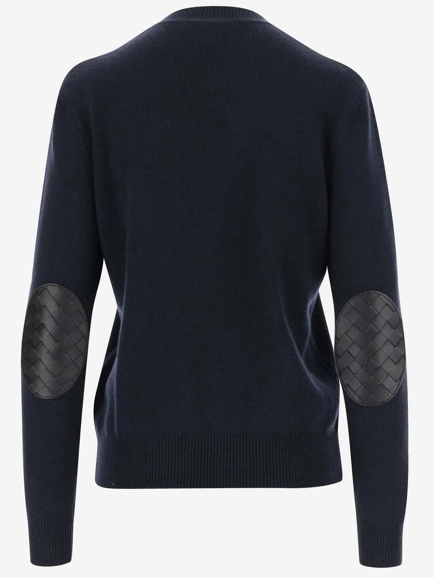 Cashmere Pullover with Woven Leather Detail sold by Lord & Taylor product image thumbnail 3