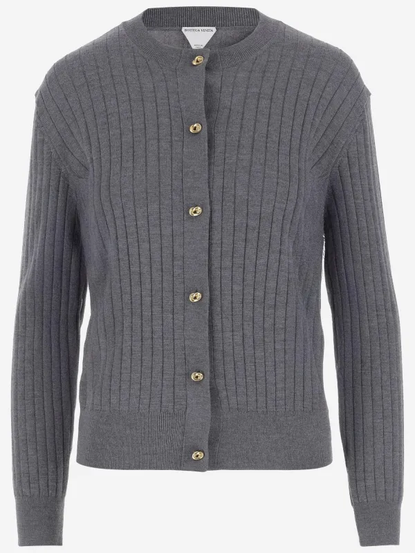 Ribbed Wool Cardigan sold by Lord & Taylor