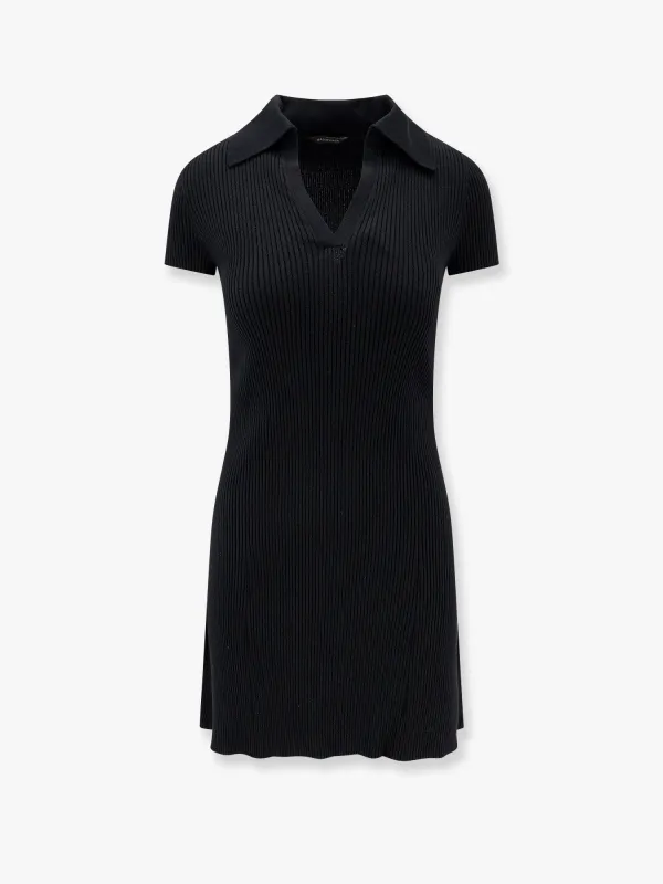 Polo Wool Blend Mini Dress made by Balenciaga