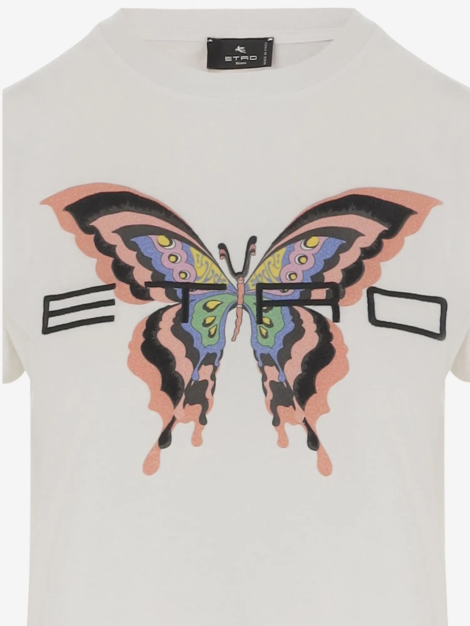Cotton T-Shirt with Butterfly Print sold by Lord & Taylor product image thumbnail 4