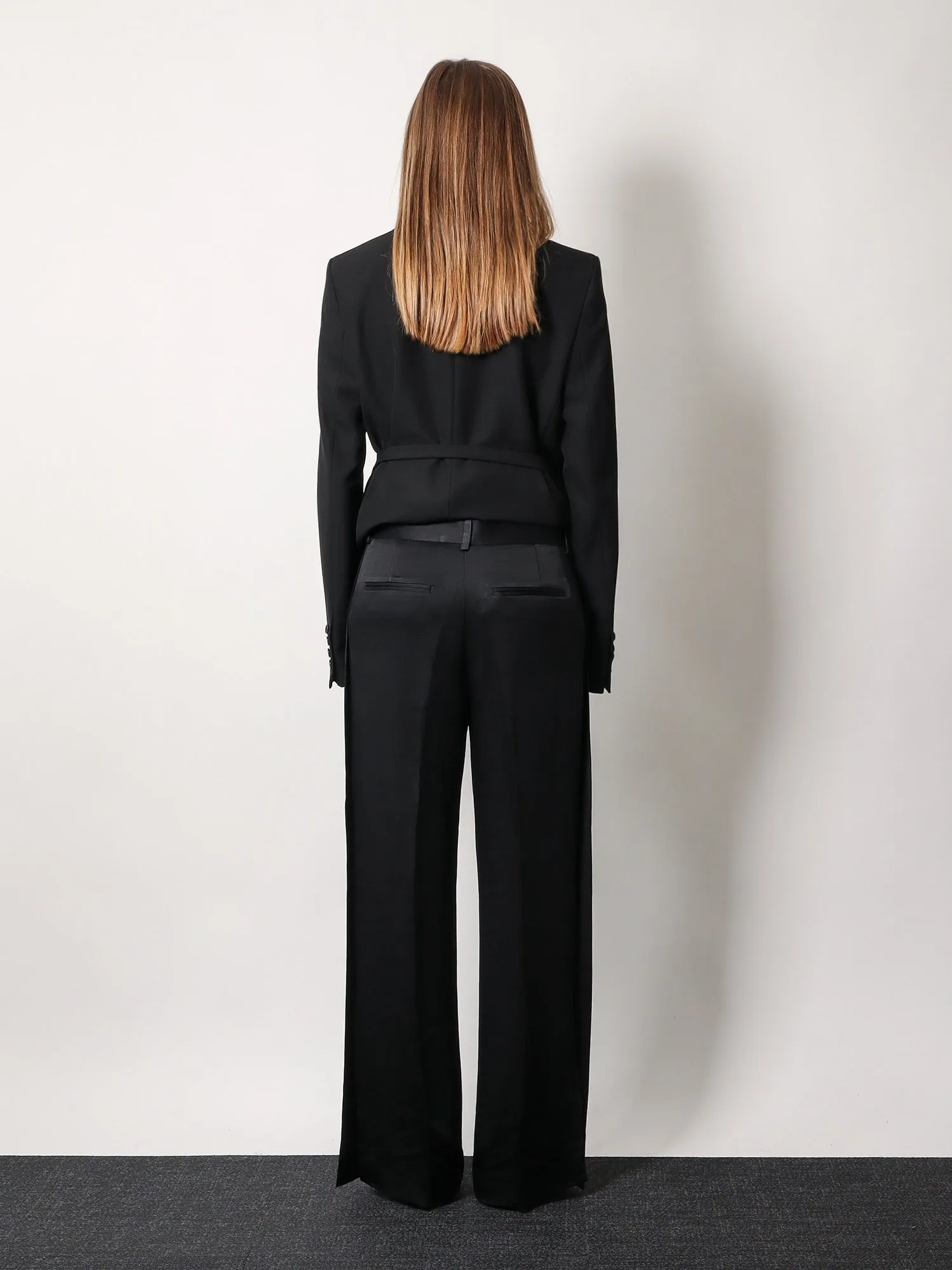 Viscose Blend Trousers with Slits sold by Lord & Taylor product image thumbnail 3