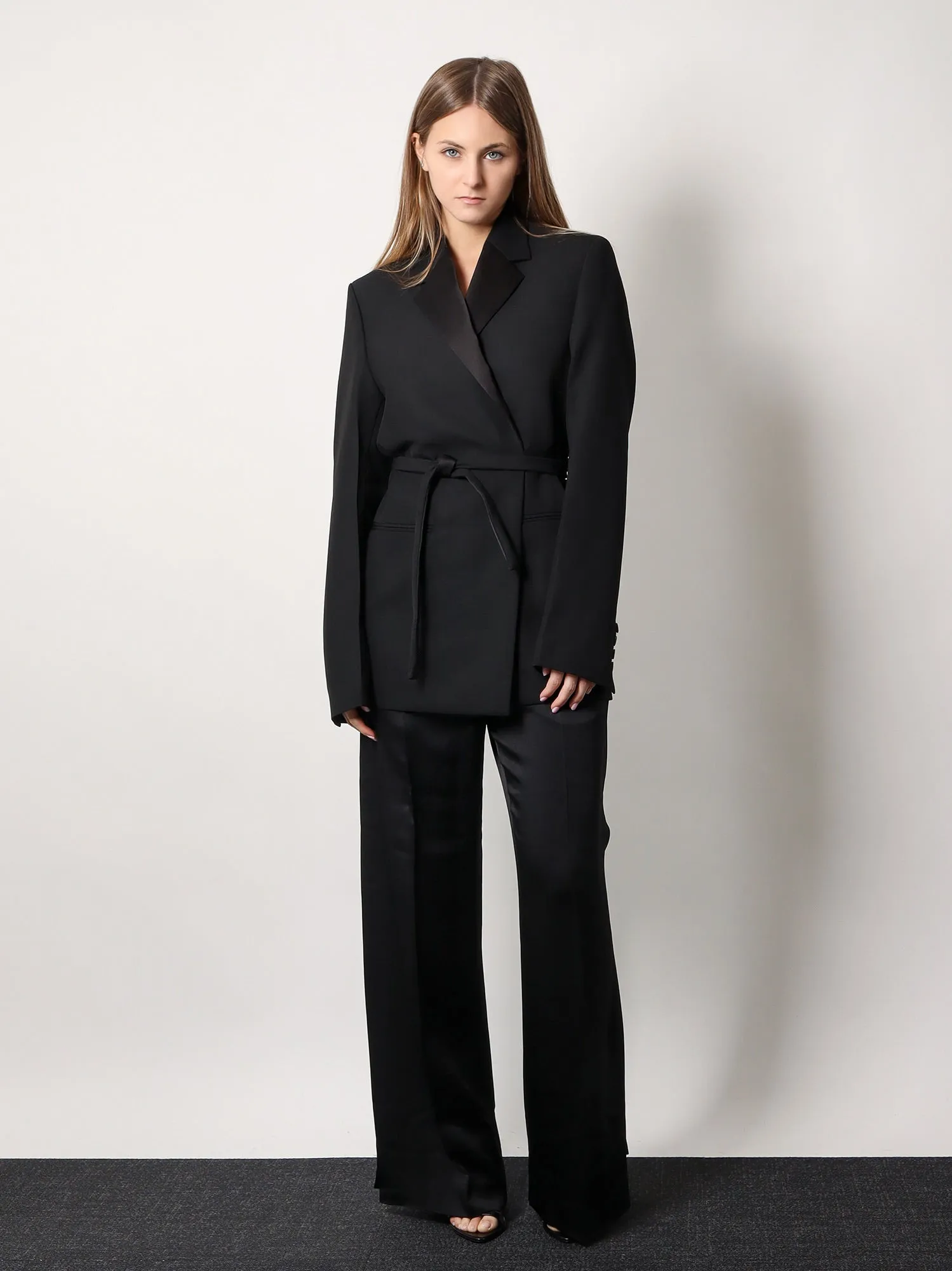 Viscose Blend Trousers with Slits sold by Lord & Taylor product image thumbnail 2