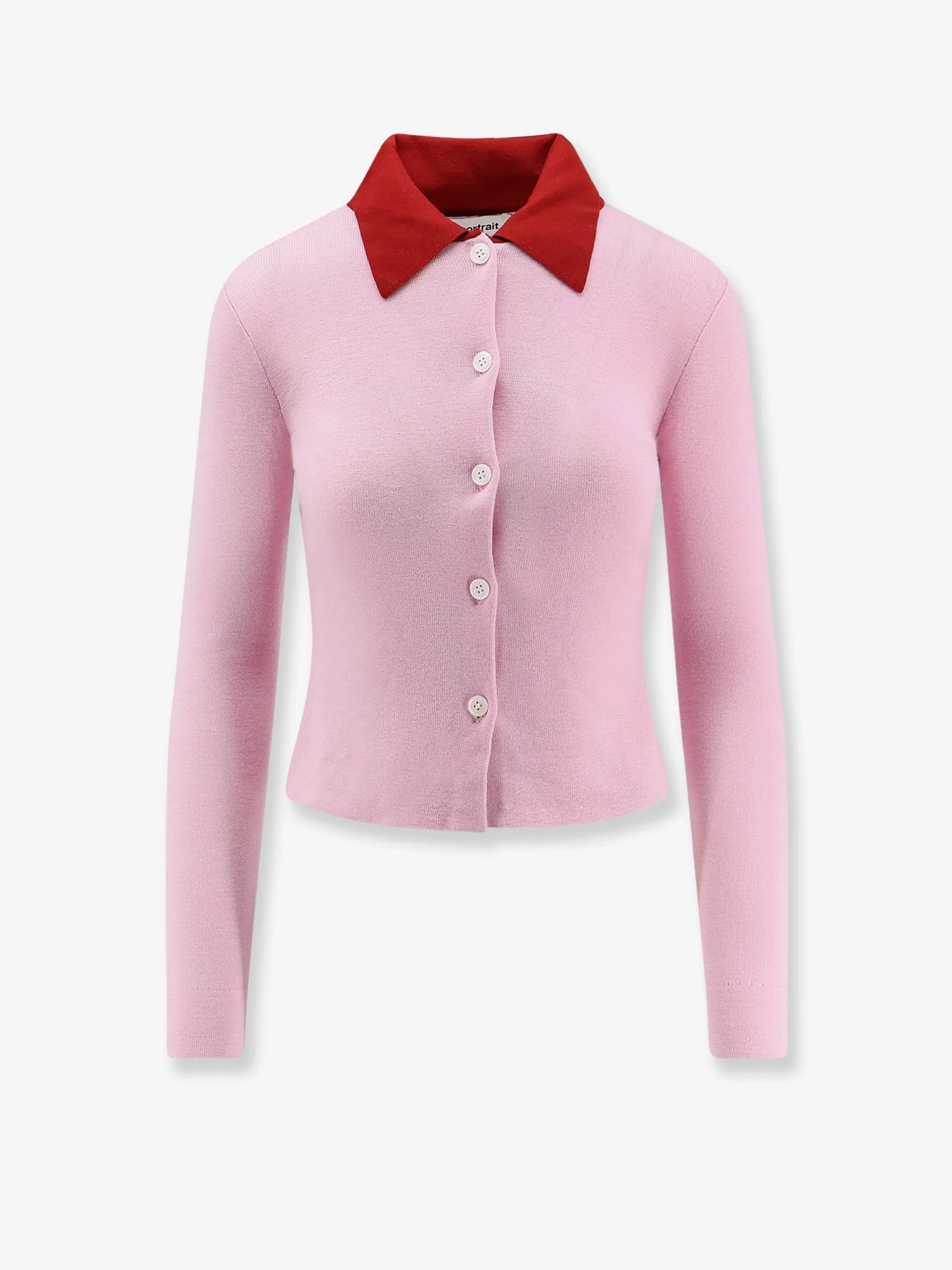 Wool Cardigan with Contrasting Collar sold by Lord & Taylor