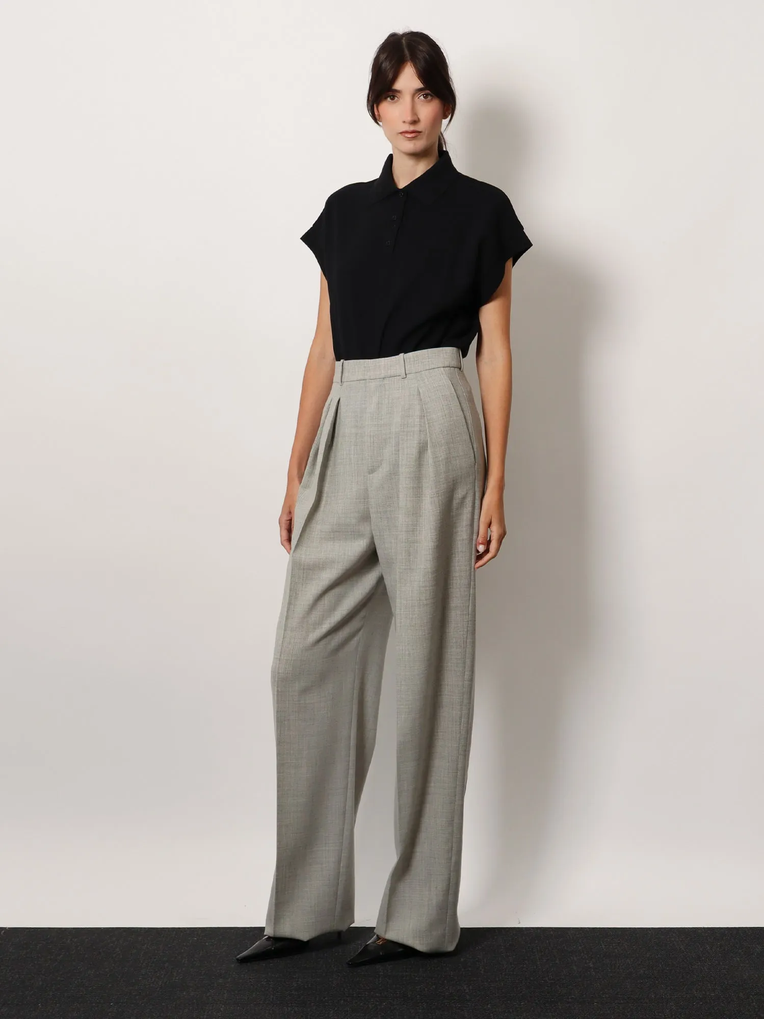 Cotton blend polo shirt with logo sold by Lord & Taylor product image thumbnail 2