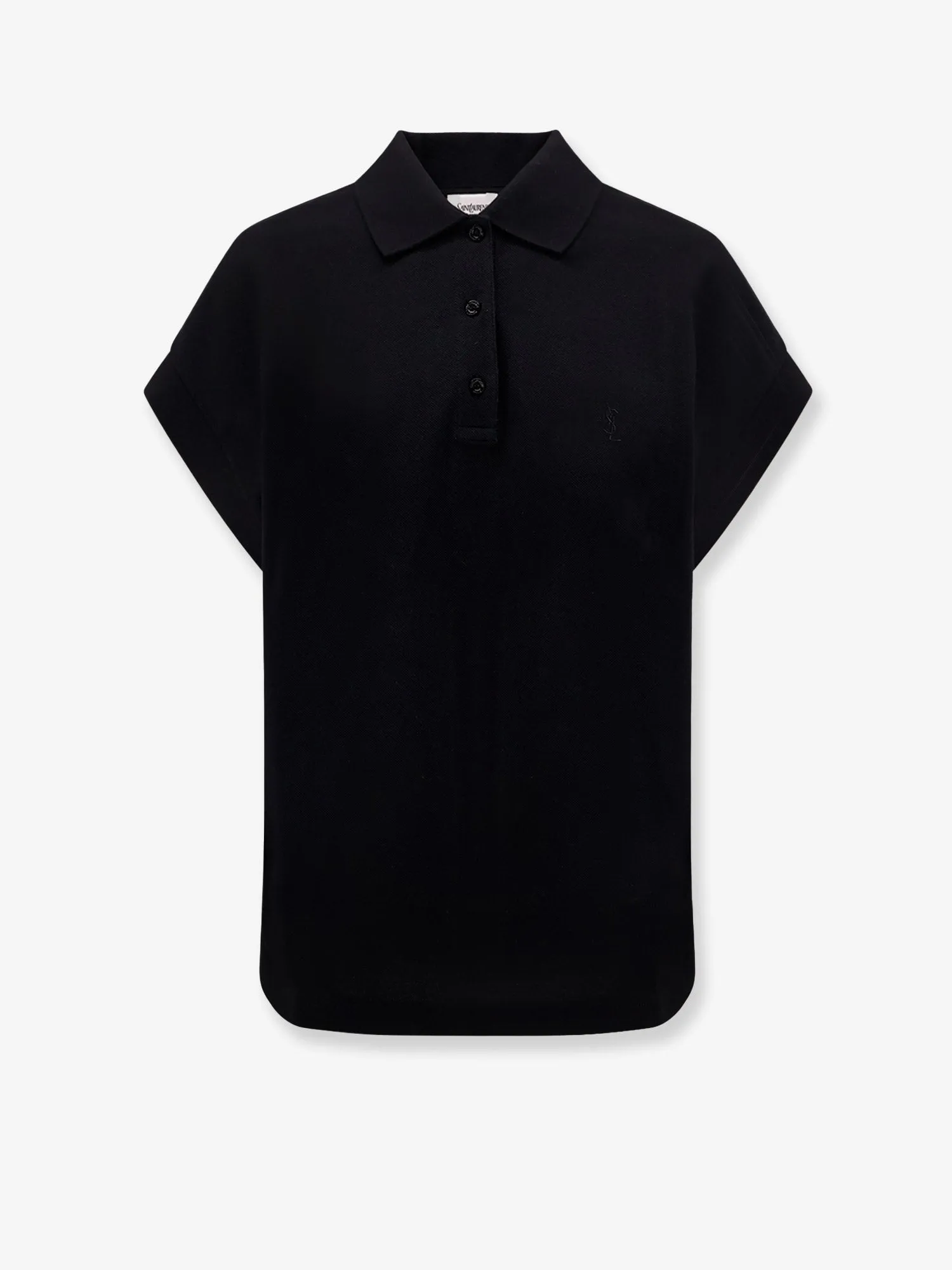 Cotton blend polo shirt with logo sold by Lord & Taylor
