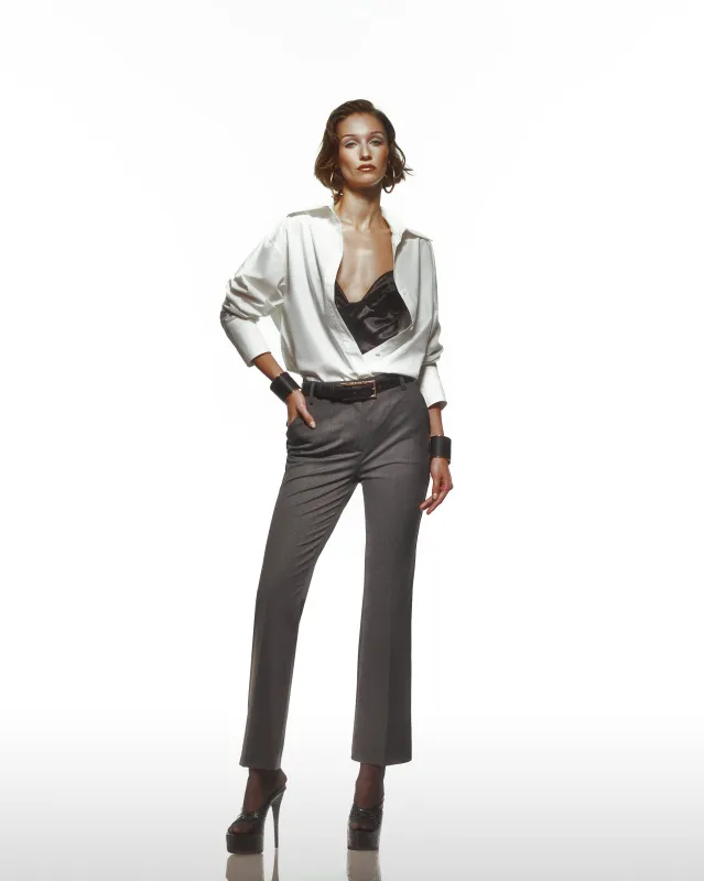 Boyfriend Poplin Shirt sold by Lord & Taylor