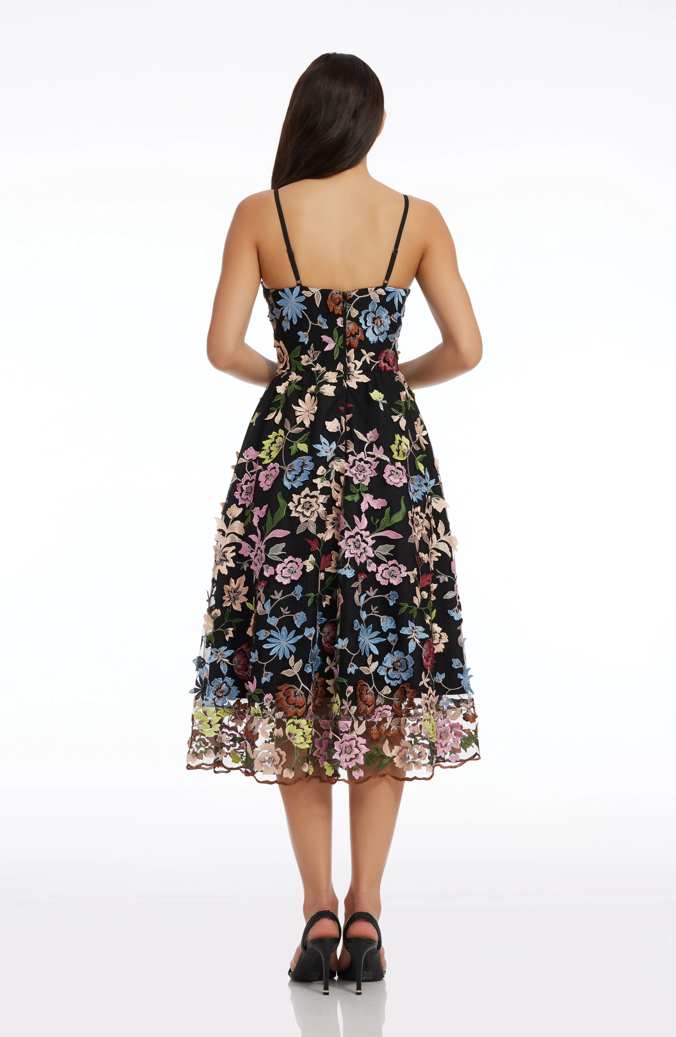 Maren Carnation Floral Dress sold by Lord & Taylor product image thumbnail 3