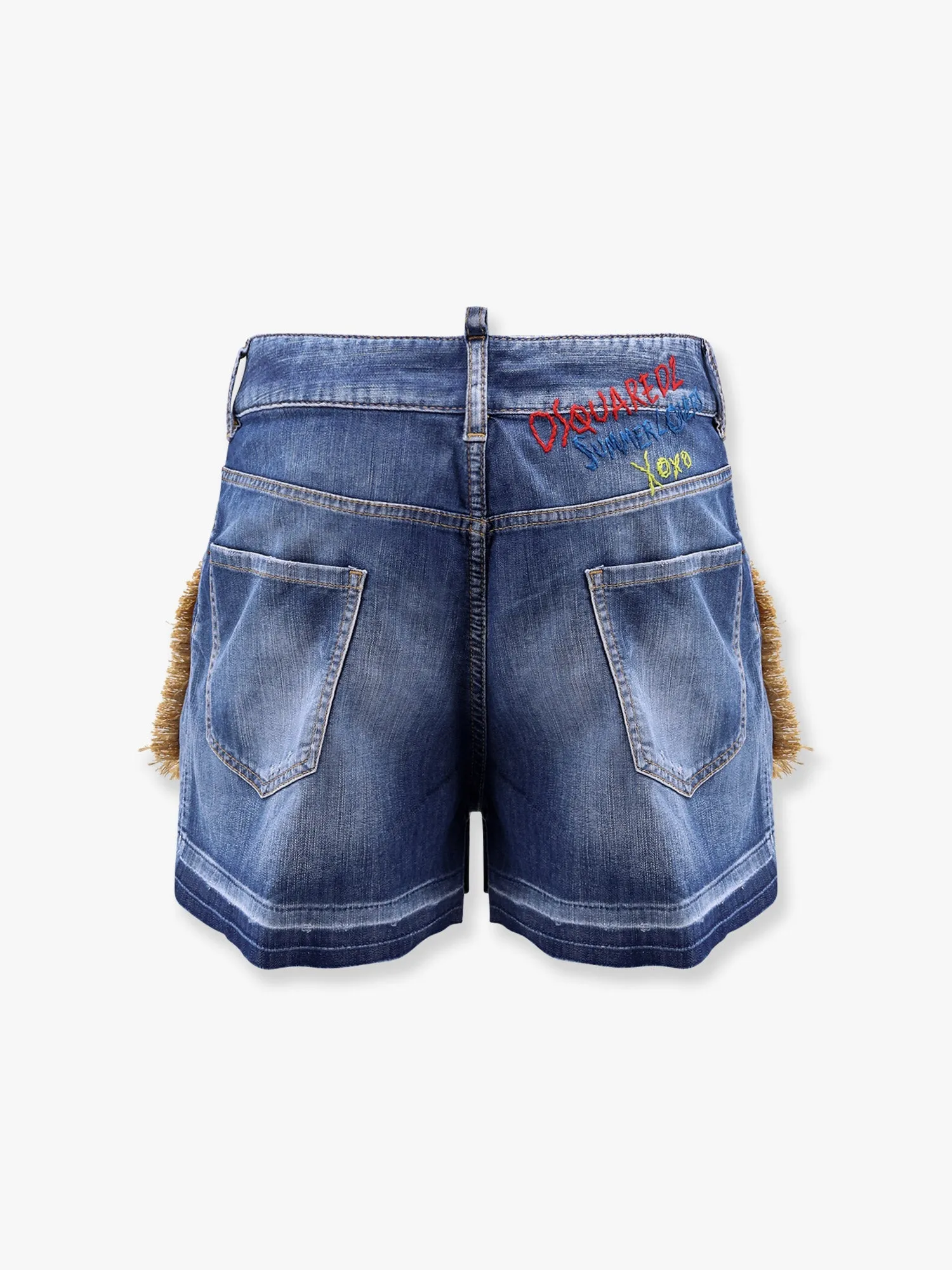 Dsquared2 summer lovers denim shorts sold by Lord & Taylor product image thumbnail 2