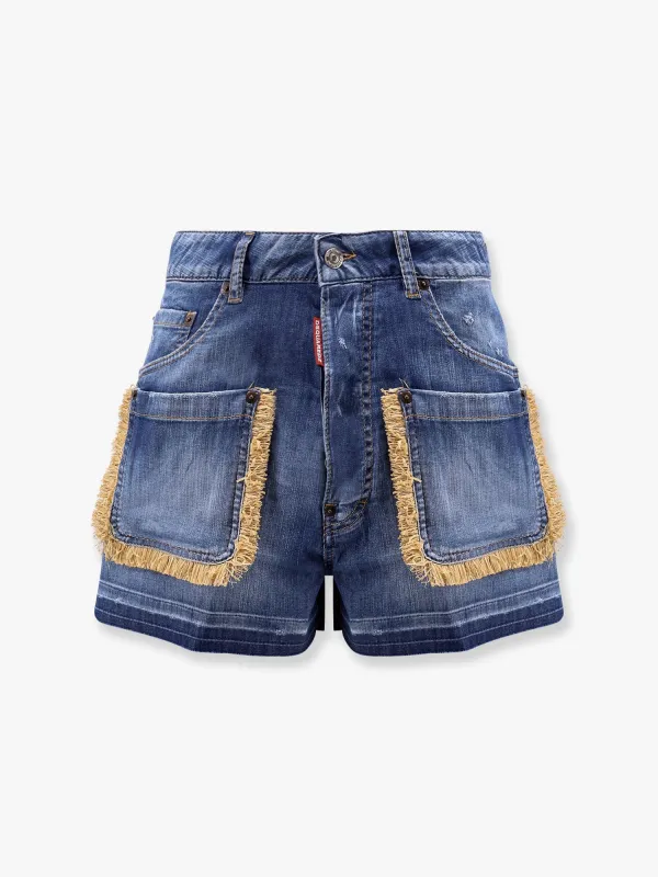 Dsquared2 summer lovers denim shorts sold by Lord & Taylor