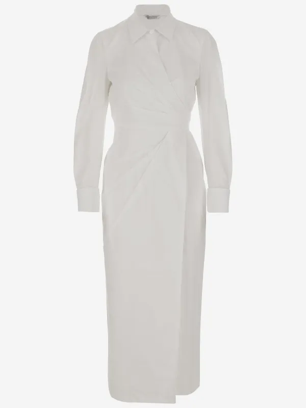 Stretch Cotton Chemisier Dress sold by Lord & Taylor