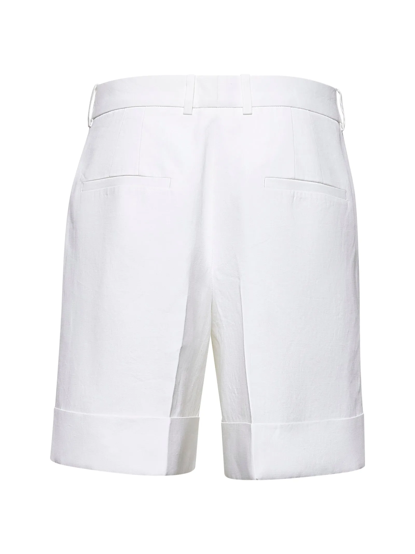 White Linen Shorts sold by Lord & Taylor product image thumbnail 2
