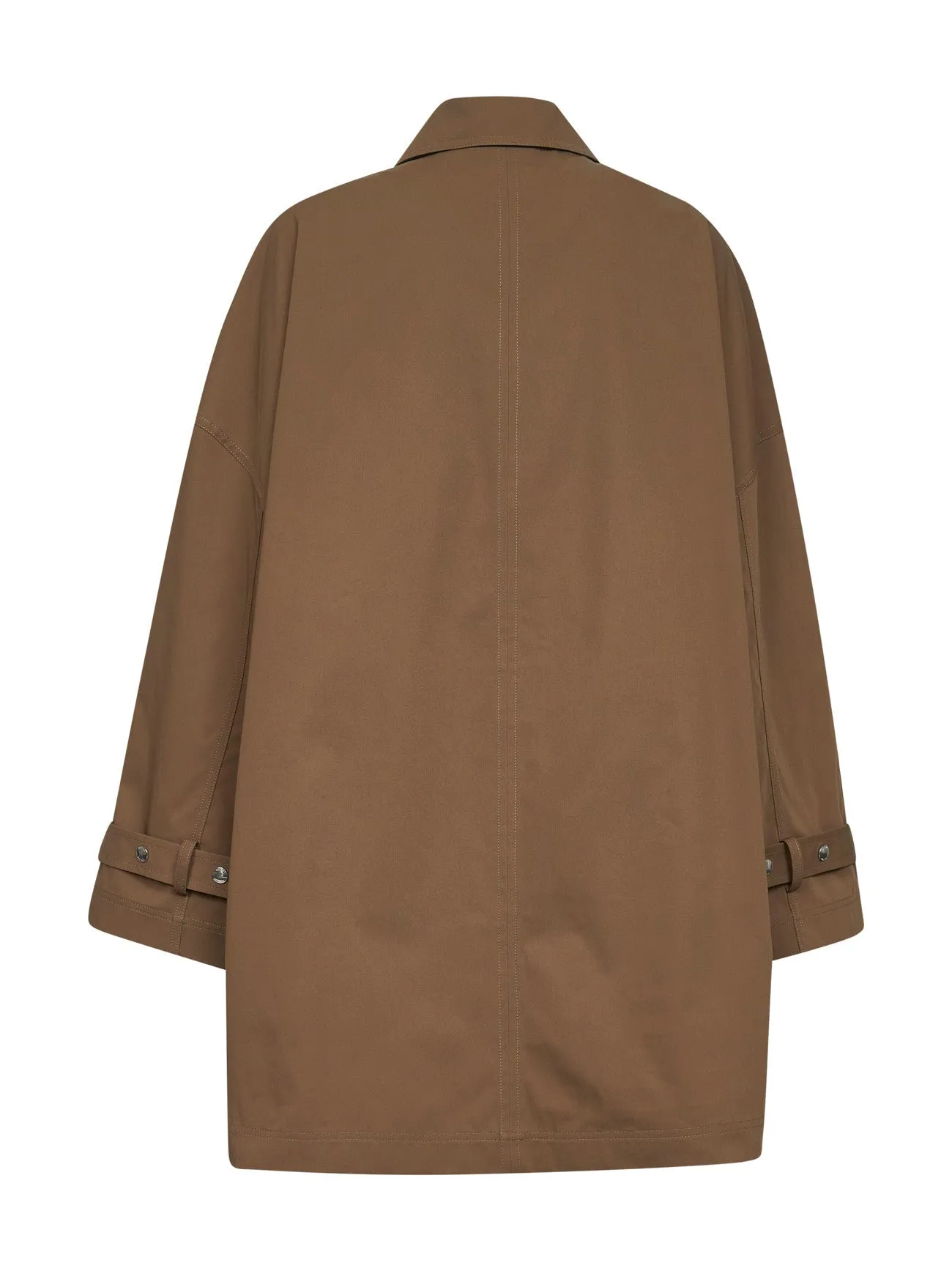 Hazel Organic Cotton Oversized Trench Jacket sold by Lord & Taylor product image thumbnail 4