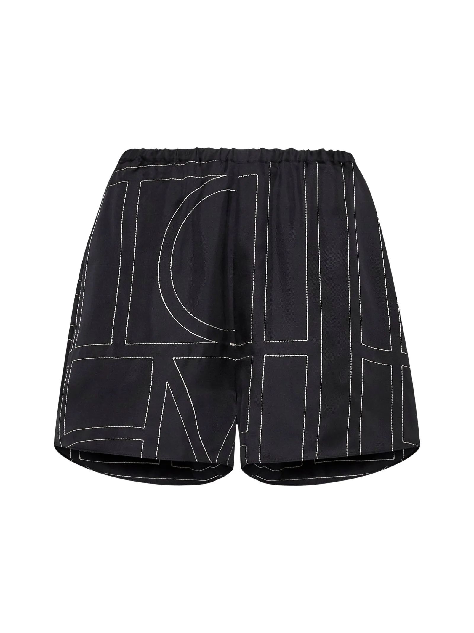 Monogram Silk Shorts sold by Lord & Taylor