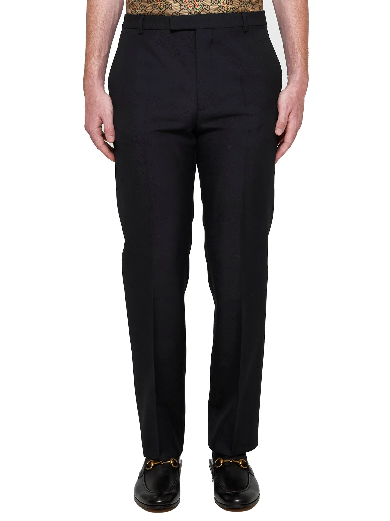 Gucci Wool-Blend Tailored Trousers sold by Lord & Taylor product image thumbnail 3